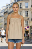 CUMBERBUND YOKE TANK TOP