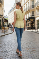 FULL & ZIP PEPLUM TOP