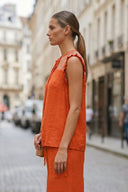 EDEN EMBROIDERED TANK
