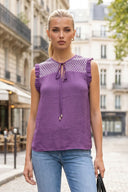 EDEN EMBROIDERED TANK
