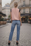MIMI LACE TRIM BUBBLE TOP