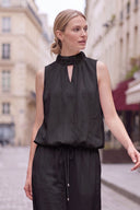 LILY WEAVE GAUZE BUBBLE TOP