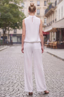 LILY WEAVE GAUZE BUBBLE TOP