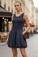 MILA CRINKLE BUBBLE DRESS