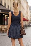 MILA CRINKLE BUBBLE DRESS