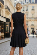 SCULPTED DART DRESS