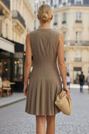 SCULPTED DART DRESS