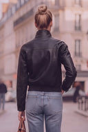 ROXIE MOTO ZIP UP JACKET