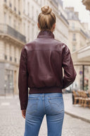 ROXIE MOTO ZIP UP JACKET