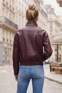 ROXIE MOTO ZIP UP JACKET