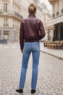 ROXIE MOTO ZIP UP JACKET