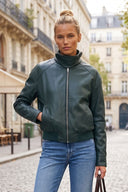 ROXIE MOTO ZIP UP JACKET