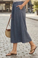 A-LINE Midi Skirt