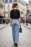 Button Front Detail Blouse