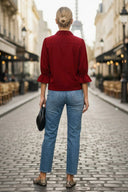 3/4 Sleeve Zip Up Jacket