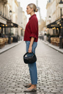 3/4 Sleeve Zip Up Jacket