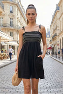 MULTI SMOCKING DETAIL ROMPER