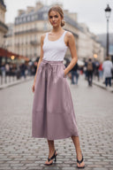 ALEXA TULIP MIDI SKIRT