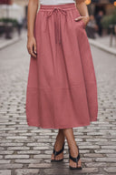 ALEXA TULIP MIDI SKIRT