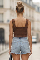 CHLOE TUBE FLOWER TOP