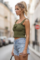 CHLOE TUBE FLOWER TOP
