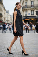 Zip Up Front Adjustable Bottom Dress