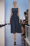 Belt Detail Midi Dress