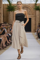 TIE ME PRETTY LINEN DRESS