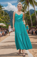 CHLOE MAXI DRESS WITH BELT