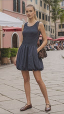 MILA SMOCKED BUBBLE DRESS