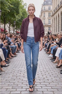 BIANCA DENIM ZIP UP JACKET