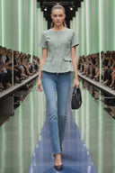 CONTOUR ZIP BLOUSE