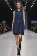 Zip Up Front Adjustable Bottom Dress