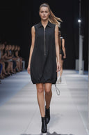 Zip Up Front Adjustable Bottom Dress