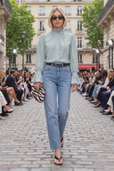 DEMI RUFFLE SLEEVE BLOUSE